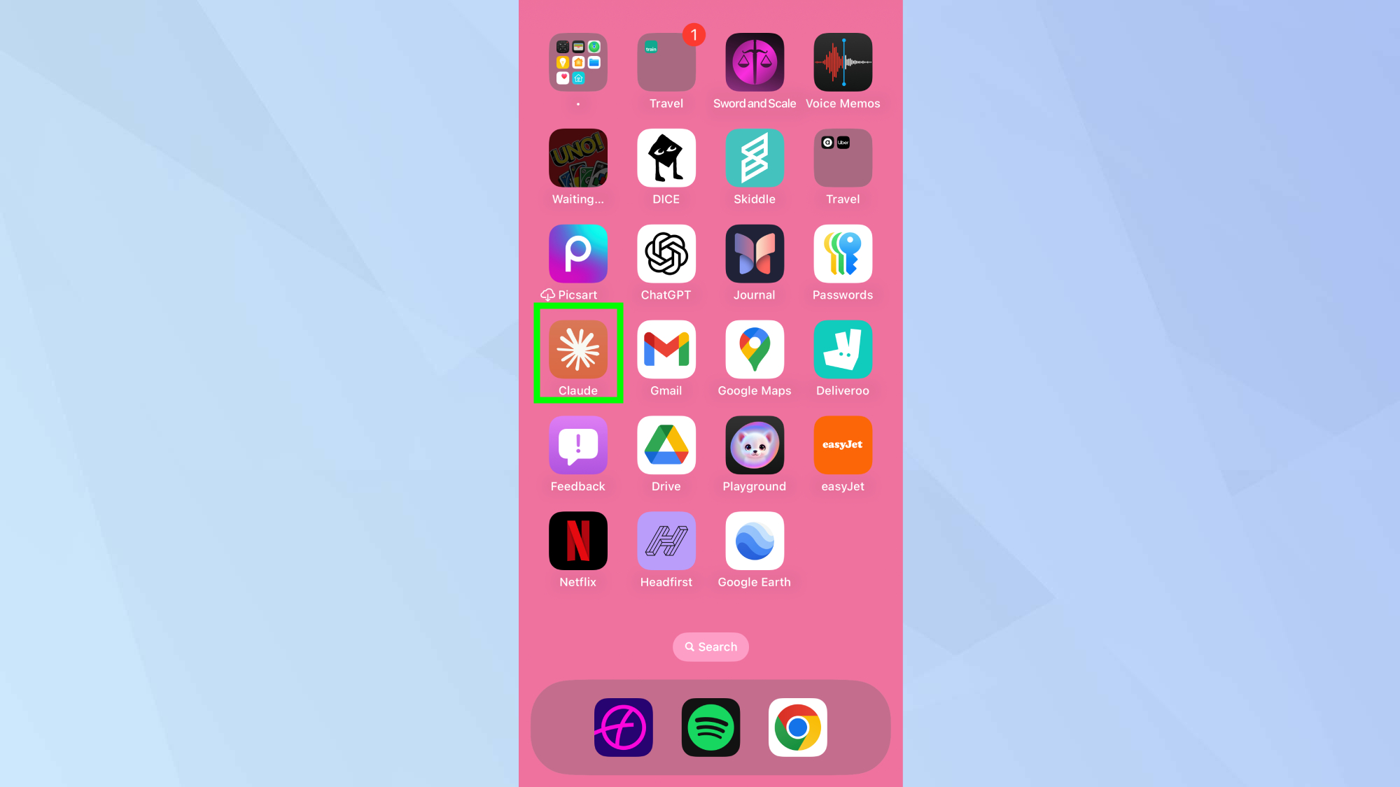Claude app
