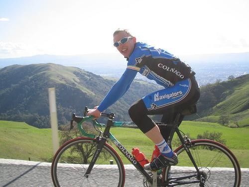 David O'Loughlin enjoys his time in the sun
