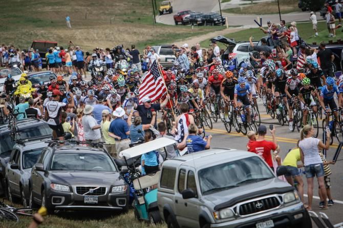Fans were thick right from the start in Loveland.