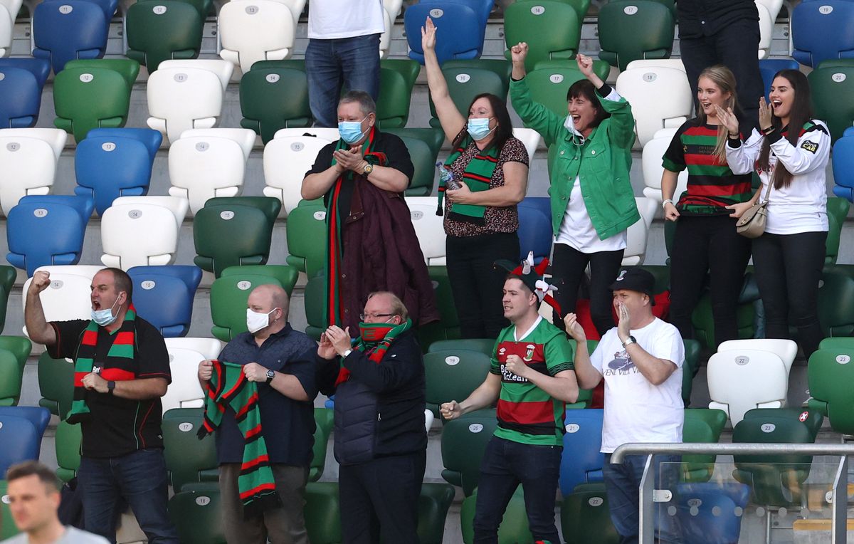 Ballymena United v Glentoran – Sadler’s Peaky Blinders Irish Cup – Final – Windsor Park