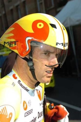 David Millar (Saunier Duval-Prodir) won't be wearing the British jersey at Le Tour