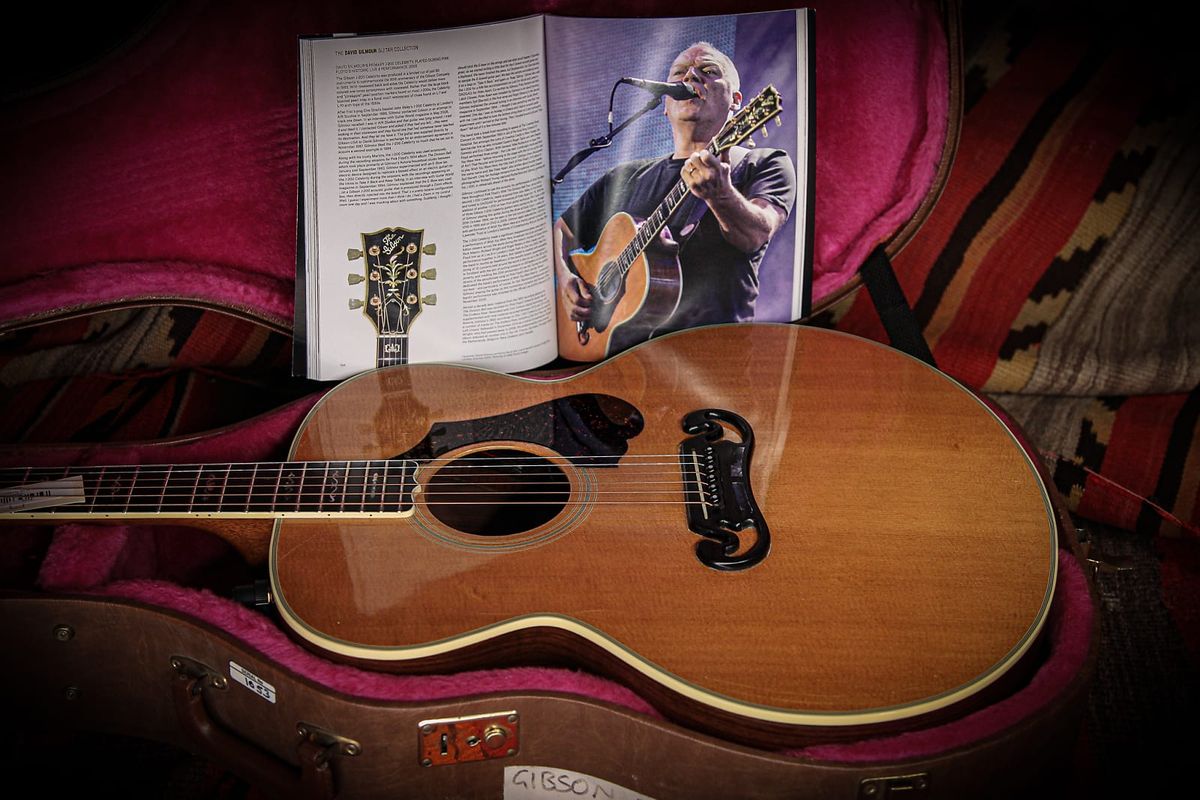 David Gilmour's Gibson J-200 Celebrity guitar