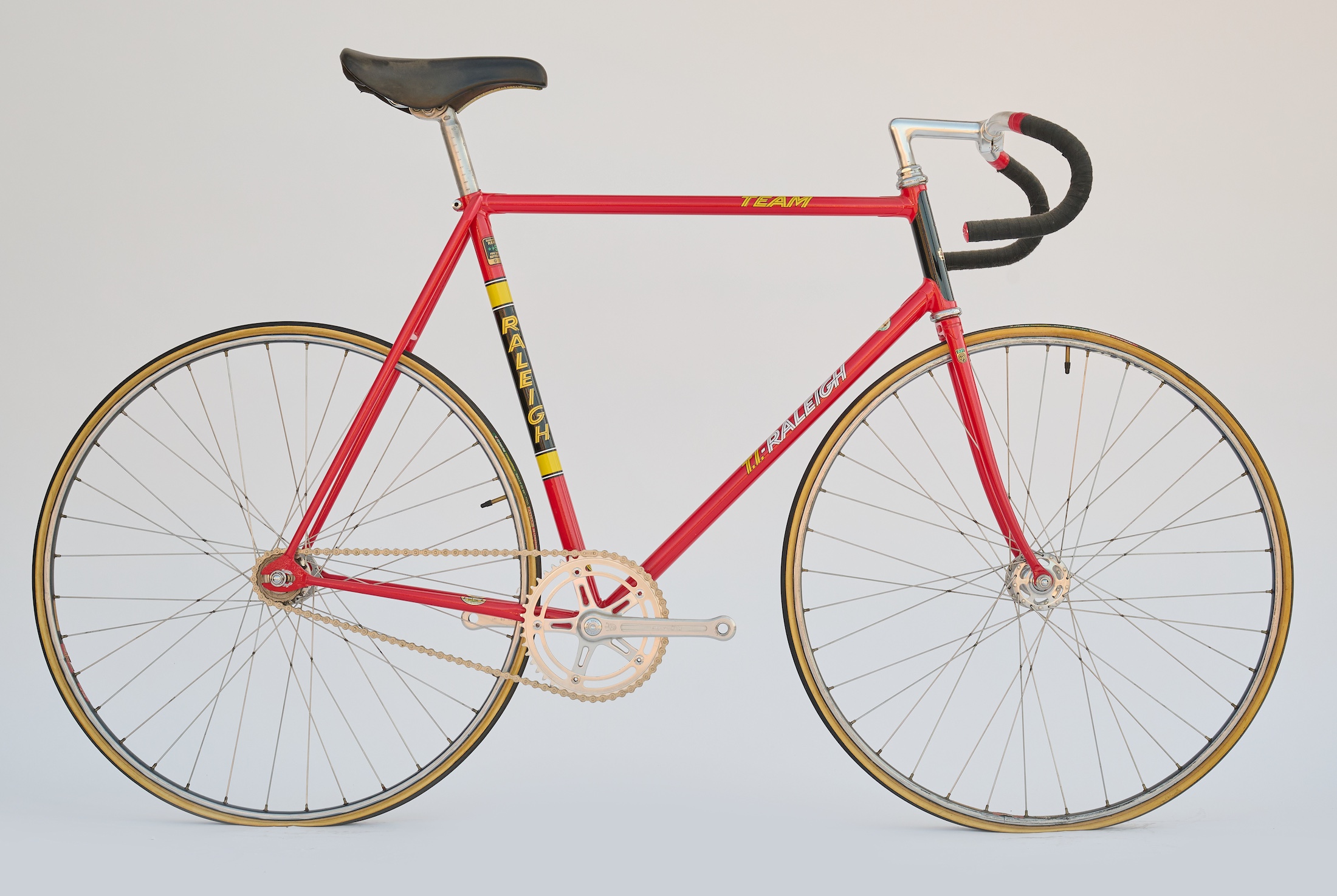 TI Raleigh track bike