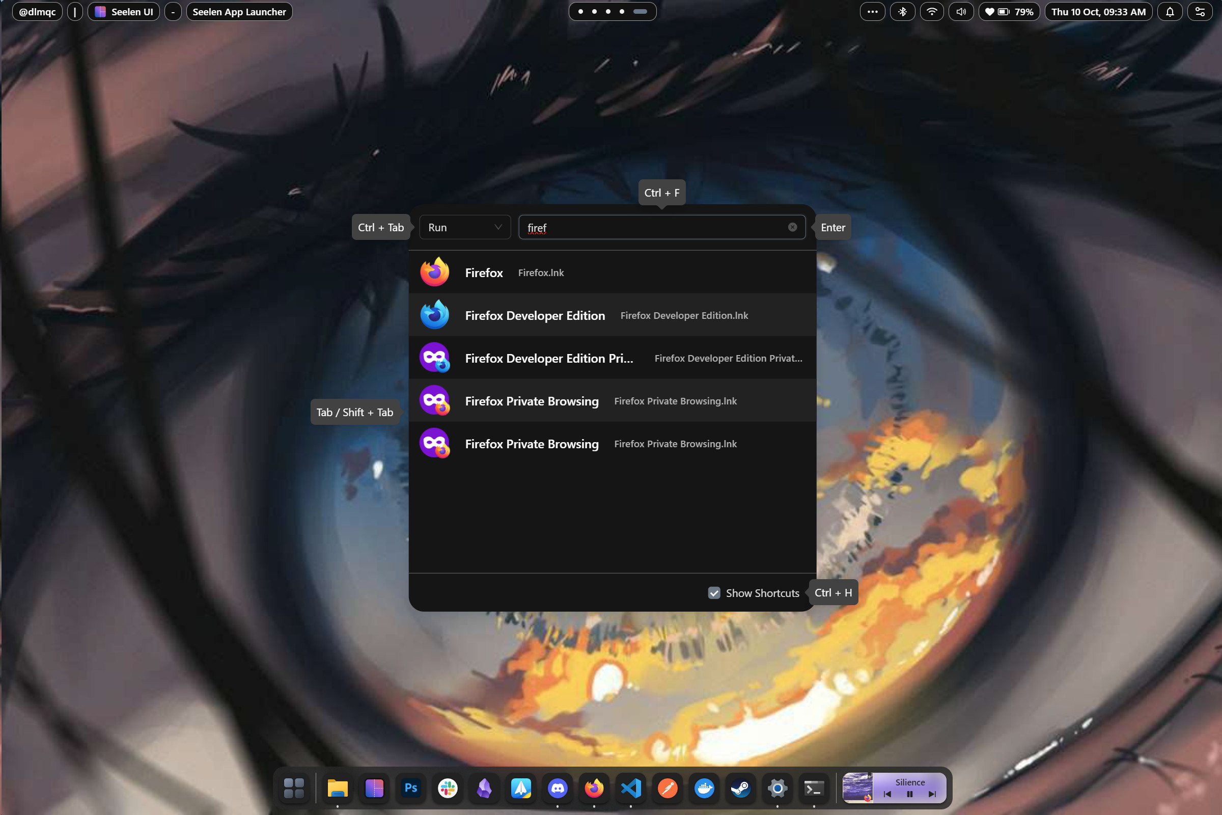 Seleen desktop mod for Windows 11