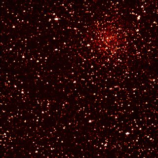 The puzzling star cluster NGC 6791 is visible in this image from NASA's planet-hunting Kepler spacecraft.