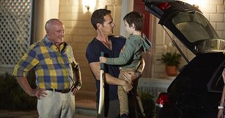 Will Duncan Stewart be able to say goodbye to Caroline Stewart and his son Bryce Stewart in Home and Away