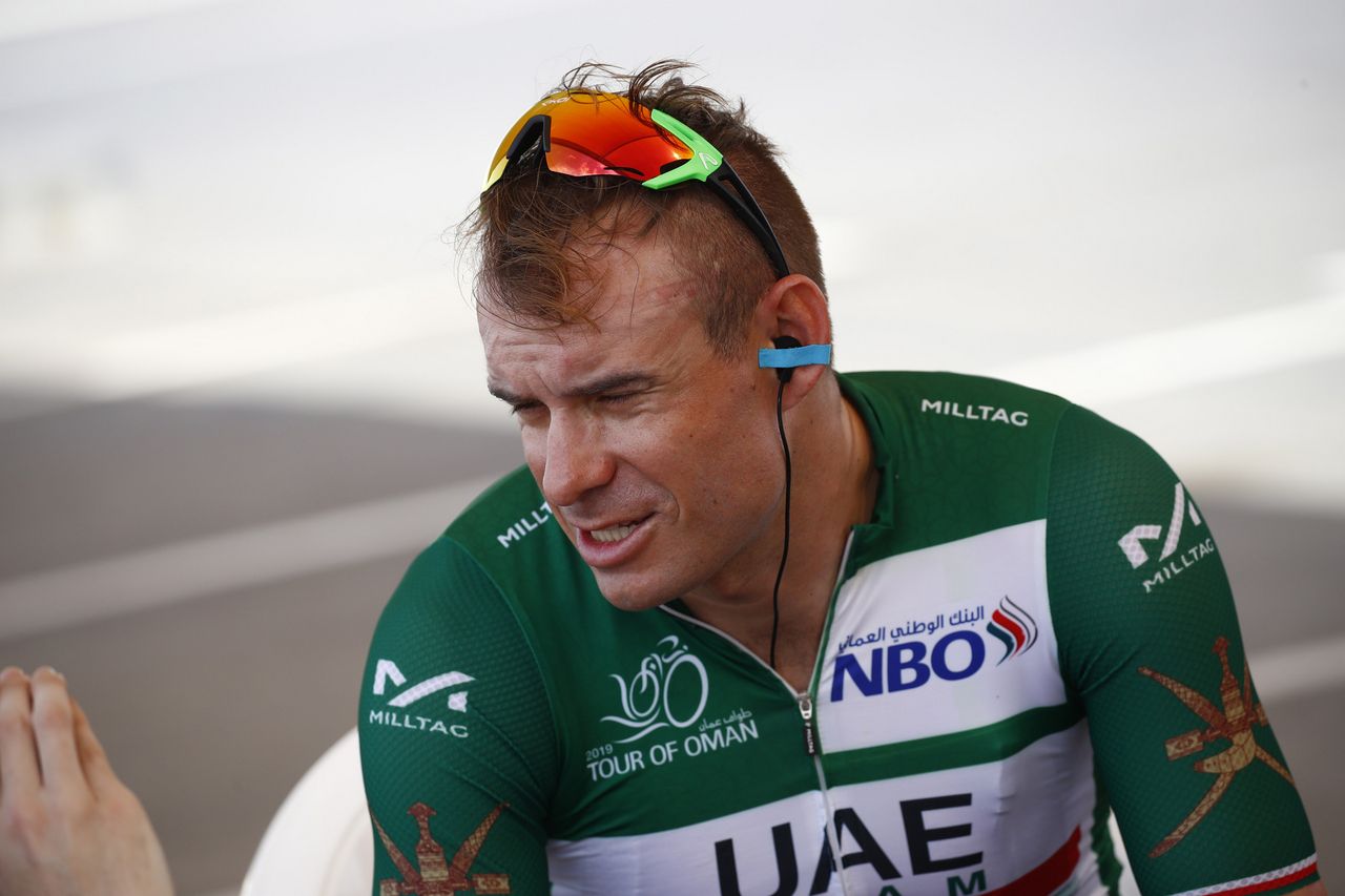 Alexander Kristoff before his crash