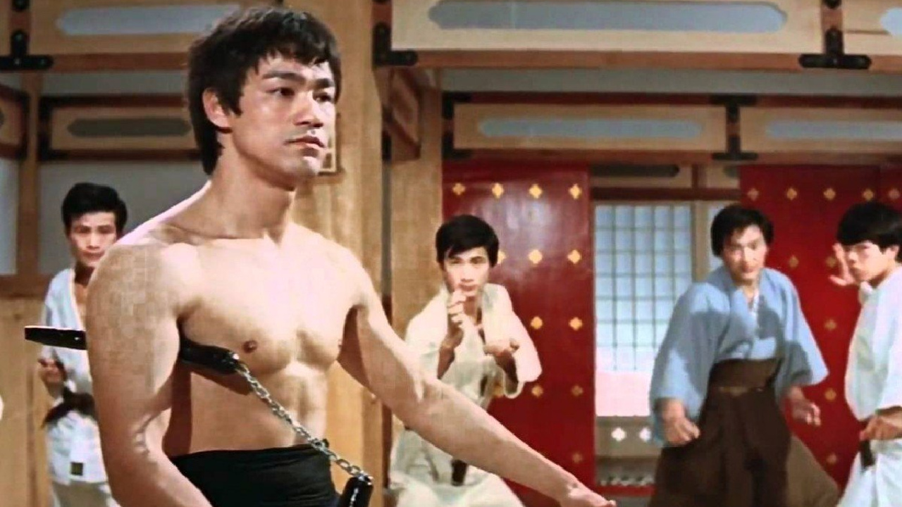 Bruce Lee in Fist of Fury.