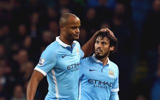 Kompany and Silva