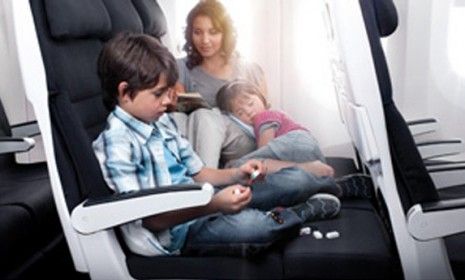 In &amp;quot;cuddle class&amp;quot; three economy-size seats can transform into sofas or beds for long international flights on New Zealand Air.