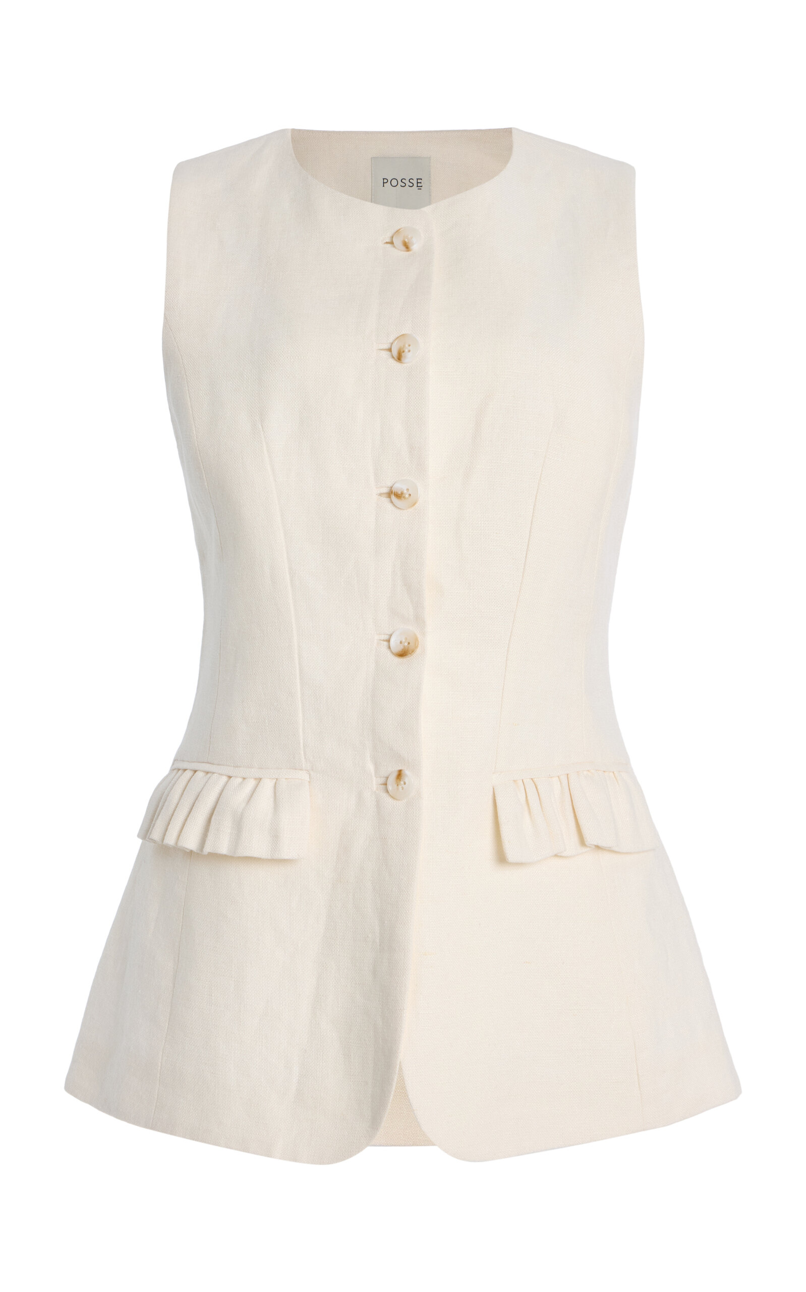 Matilda Linen Vest