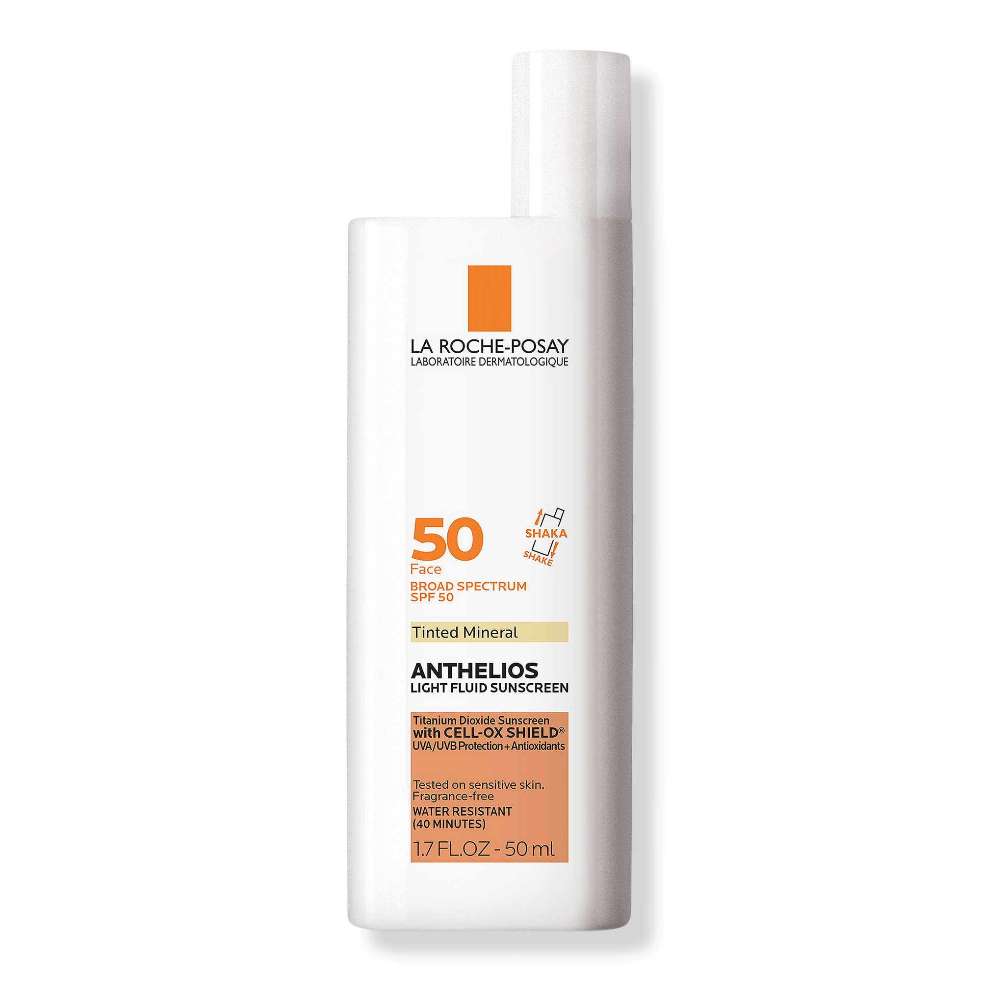 Anthelios Mineral Tinted Ultra Light Face Sunscreen Fluid Spf 50