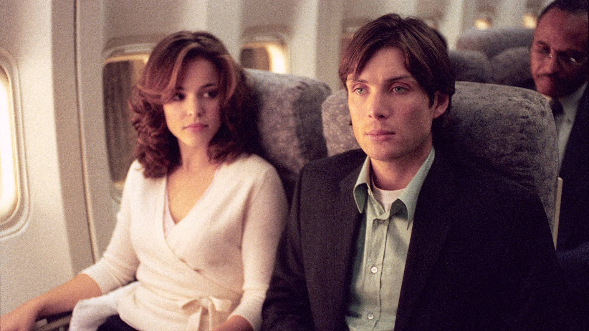Rachel McAdams and Cillian Murphy in "Red Eye" film (2005)