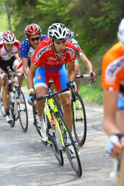 Race leader Fabio Aru (Italy)