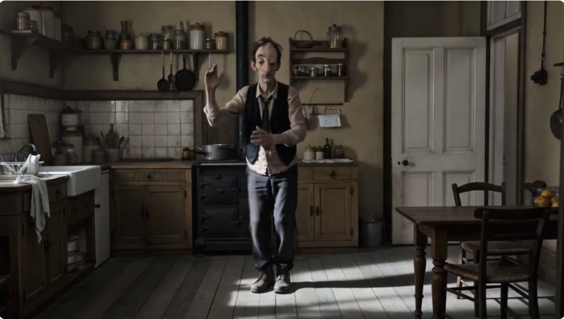 Screenshot from "A Face Only a Mother Could Love"