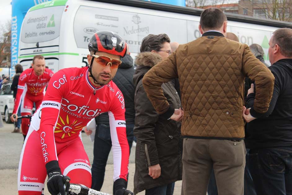 Nacer Bouhanni made a late decision to ride Gent-Wevelgem