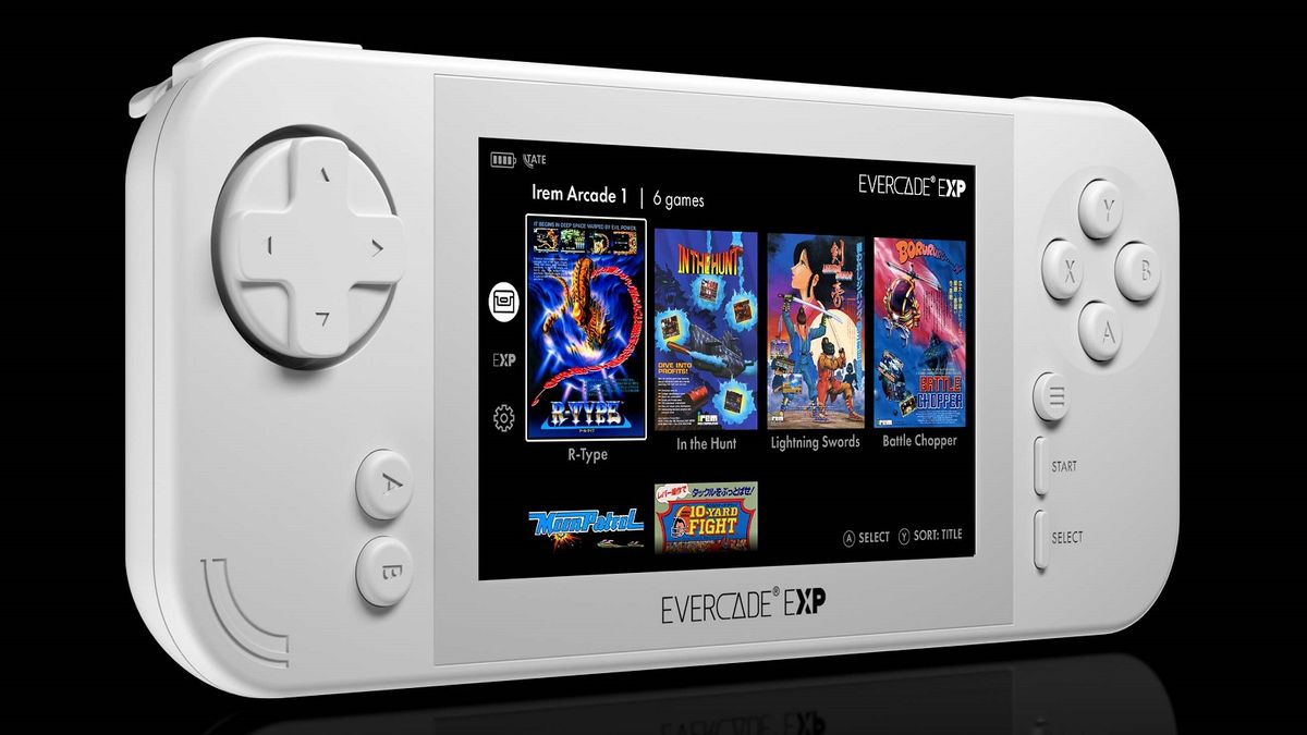 The Evercade EXP puts 300 classic arcade games in your pocket – and it looks great