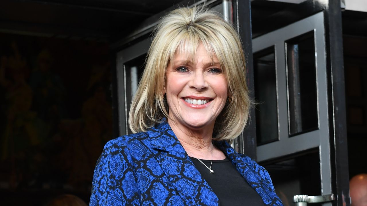 Ruth Langsford attends the &quot;Wicked&quot; 2023 Media Night at Apollo Victoria Theatre on April 19, 2023