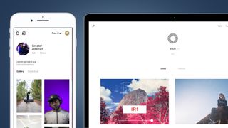 An iPhone and laptop screen showing the VSCO mobile app and site