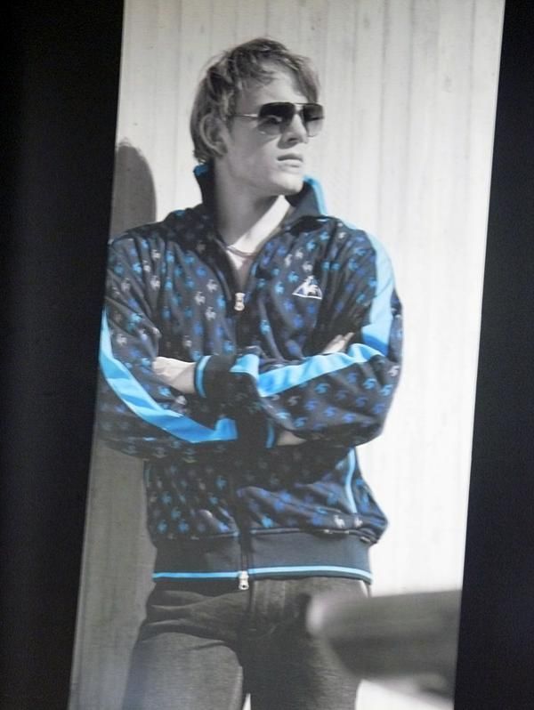Joe Cool: the Gerald Ciolek advertising poster.