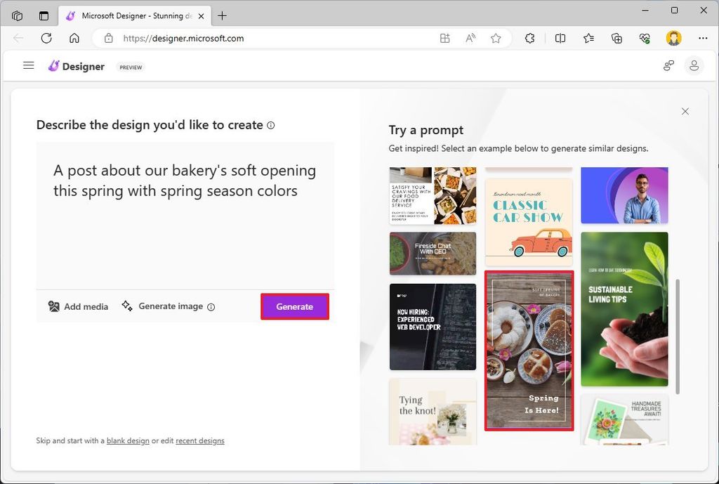 How to get started with Microsoft Designer on Windows 11 | Windows Central