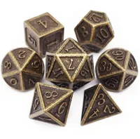 Metal Dice D&amp;D Set Ancient Bronze: was £14.99, now £11.99 at Amazon