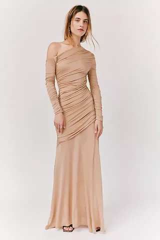 Ser.o.ya Persephone Ruched Maxi Dress