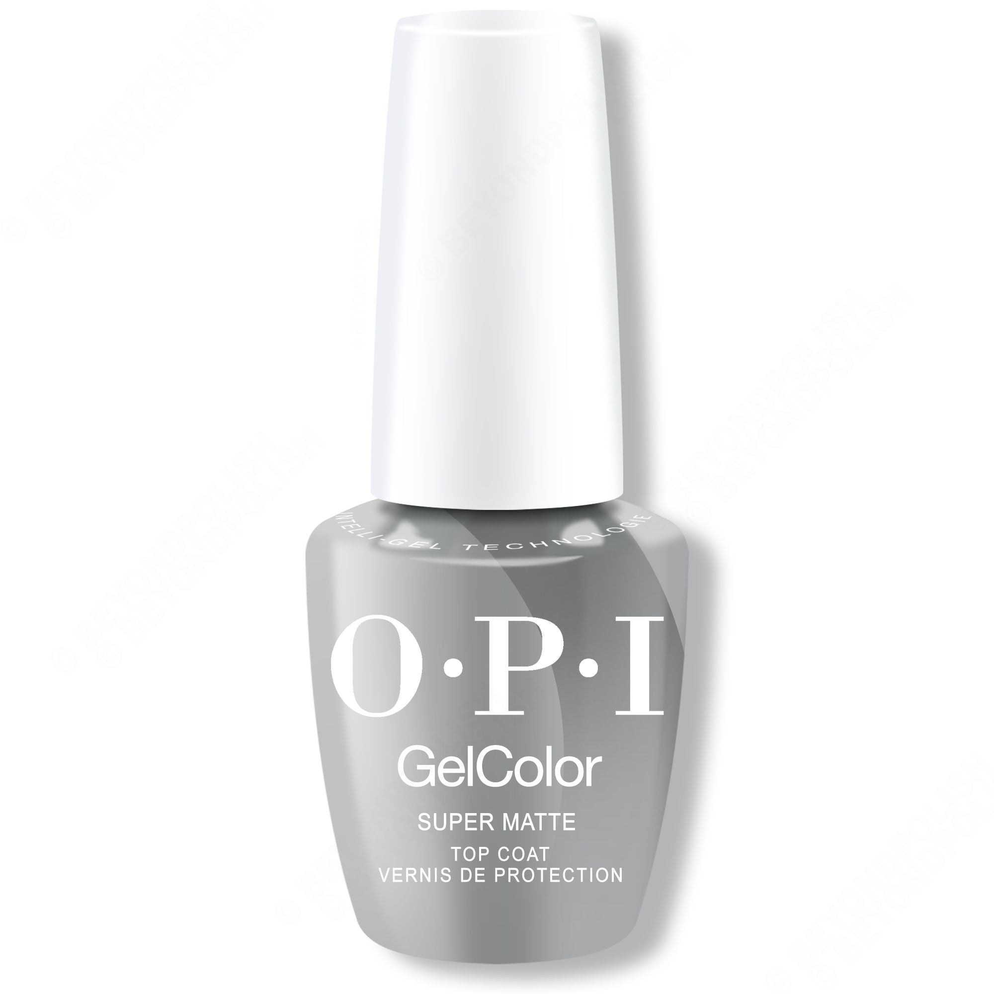 Opi Gelcolor Intelli-Gel - Super Matte Top Coat 0.5 Oz - #gc004