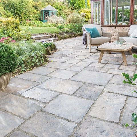 30 Patio Ideas How To Design And, What Is The Best Stone For Patios Uk