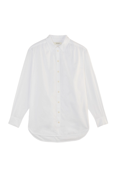 Everlane, The Gathered Shirt in Silky Cotton (Was $98) 