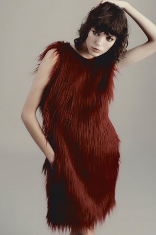 Faux Fur Dress Limited Edition