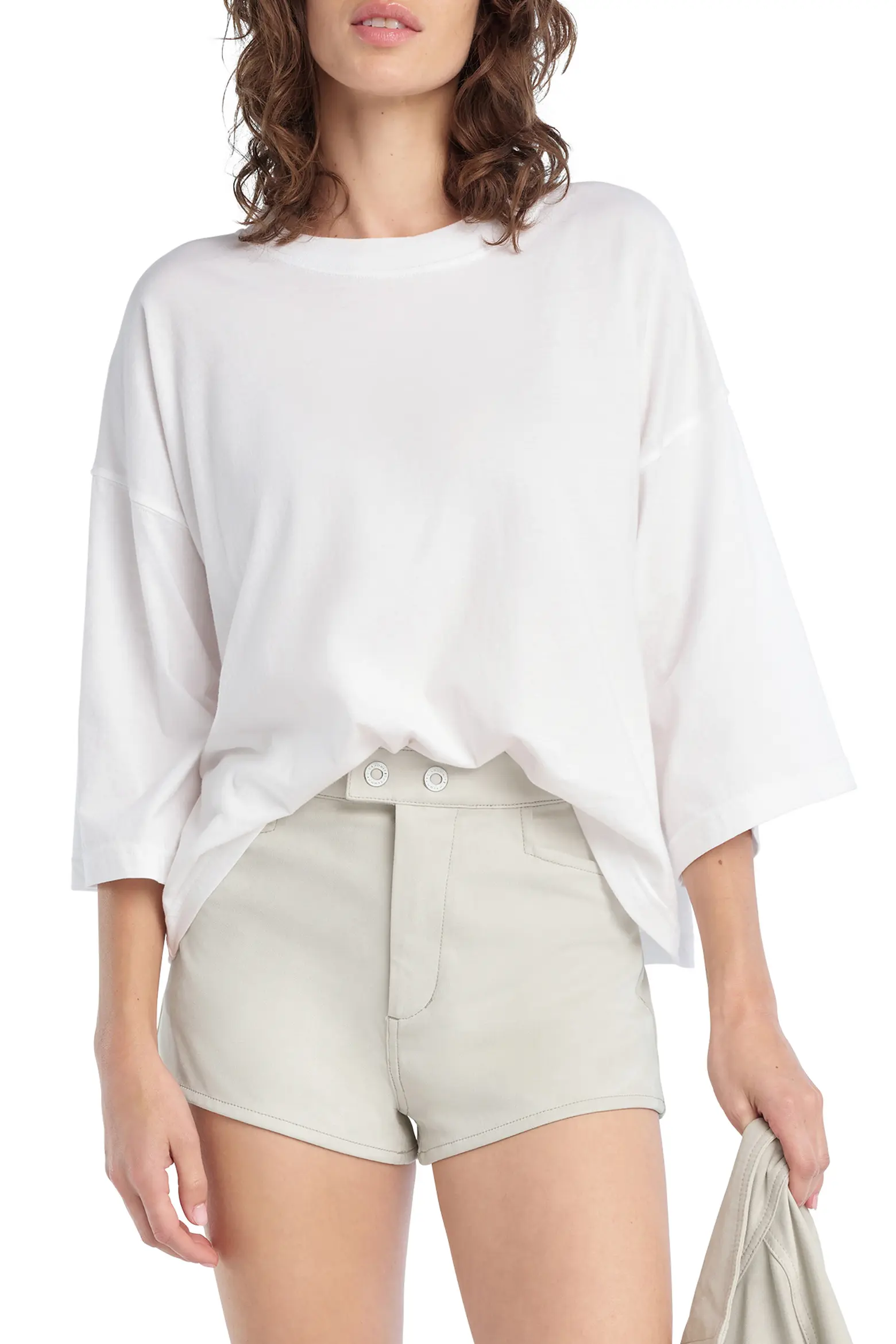 Favorite Daughter, The Over It Organic Cotton Tee (Was $88)