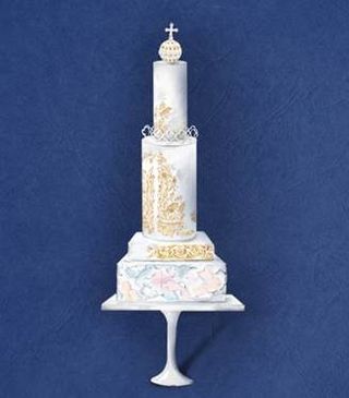 King Charles Coronation cake