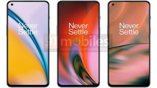 OnePlus Nord 2 Leaked Renders Front