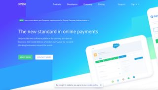 Stripe offers online payment processing for internet businesses