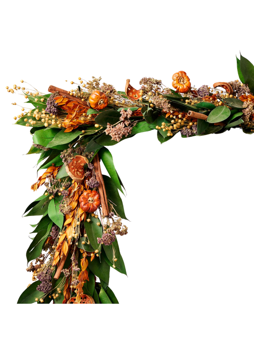 Quince and Cinnamon Stick Dried Garland