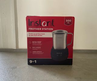 Instant milk frother box