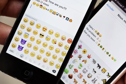 New emojis for phones this month. 