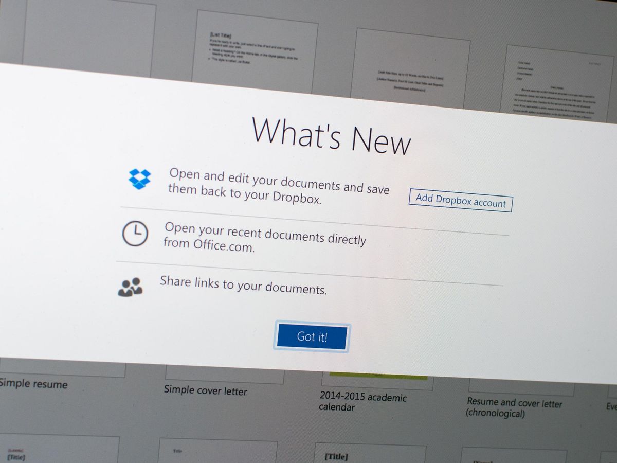 Office Online now lets you edit files directly from Dropbox Windows