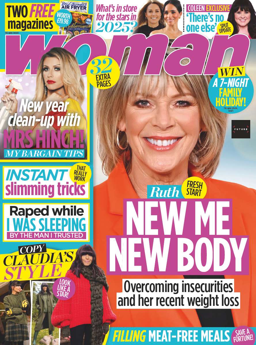 Front Cover of Woman Magazine, dated Jan 15, 2025