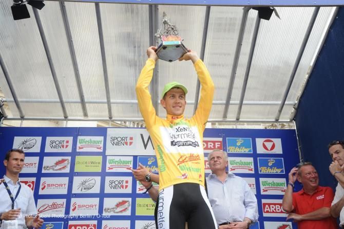 Overall Tour of Austria winner Riccardo Zoidl