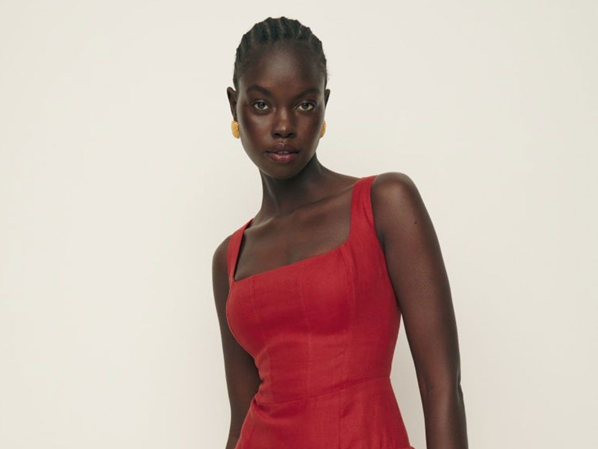 Reformation and H&M endorse the bubble hem dress trend