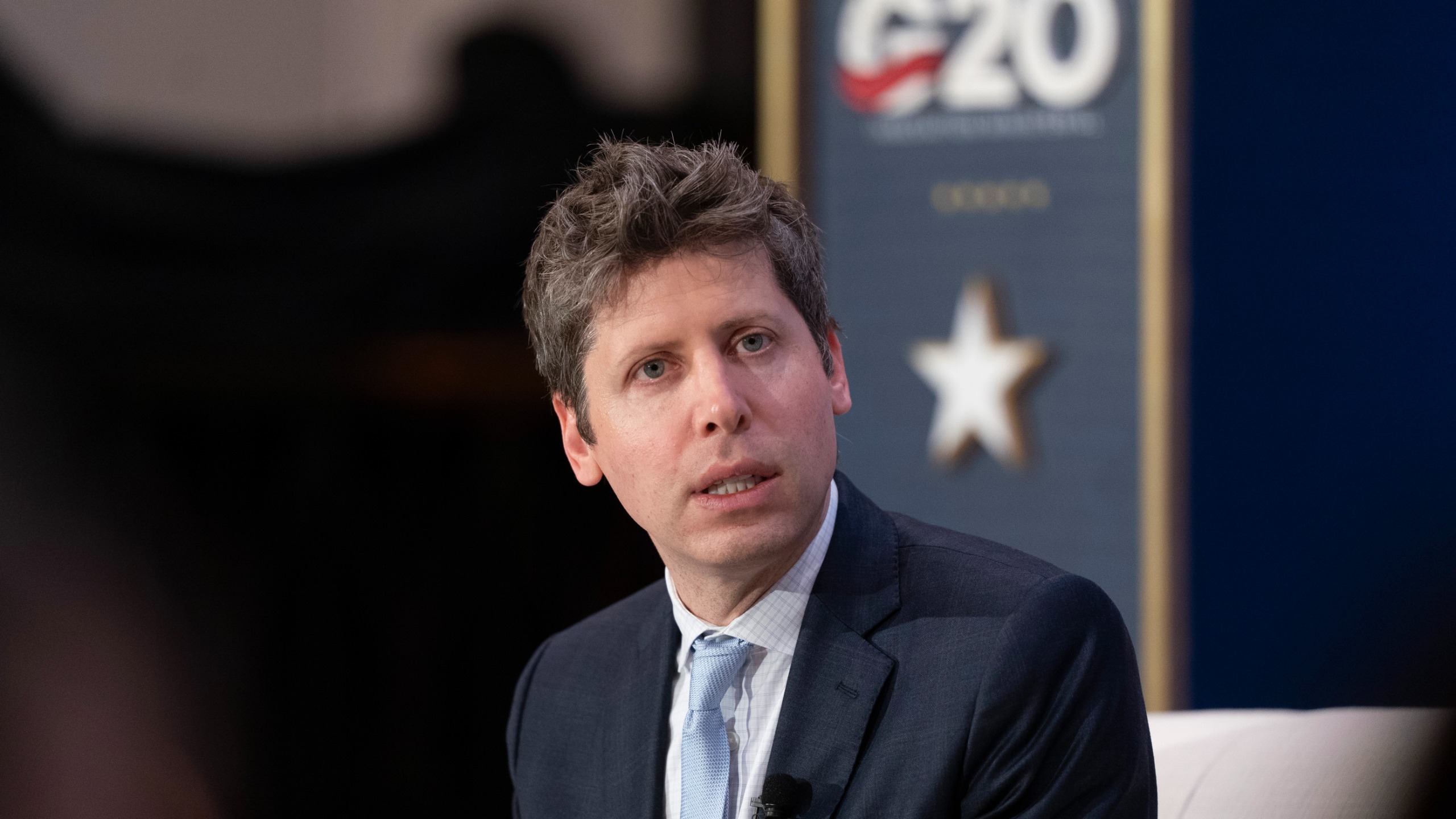 Sam Altman speaking at the G20 Innovation Ministerial in 2026