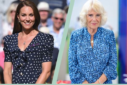 Kate Middleton and Duchess Camilla's royal heatwave trick revealed, seen here side by side