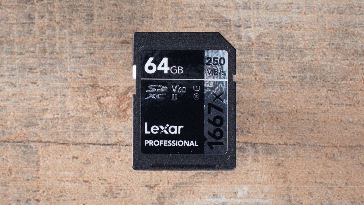 Lexar 1667x SD card