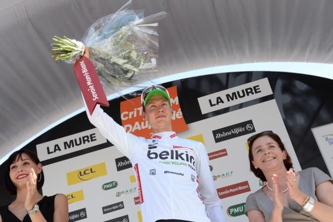 Wilco Kelderman (Belkin) in the best young rider jersey