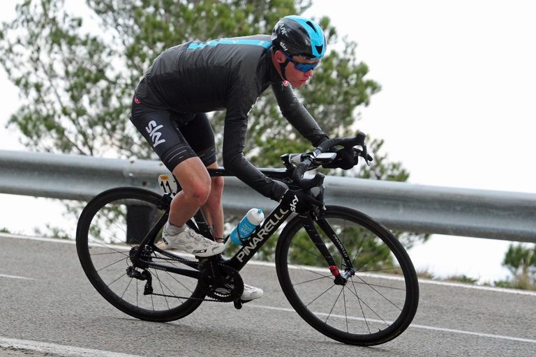 Chris Froome ‘rammed on purpose’ by driver and his bike is severely ...