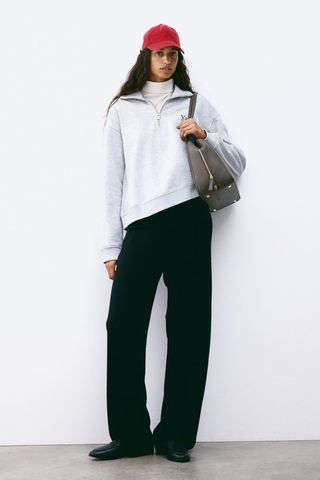 Fine-Knit Cashmere Trousers