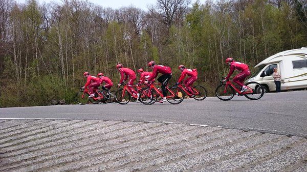 Katusha on the Col du Maquisard