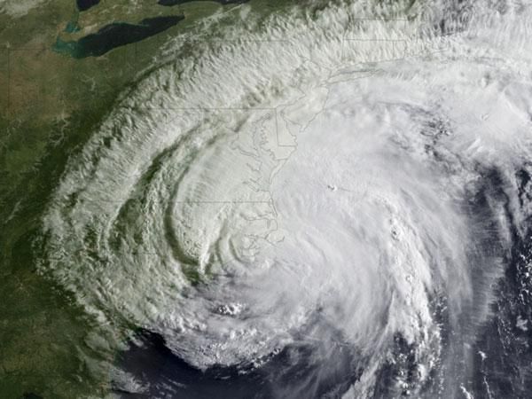 Hurricane Irene on Aug. 27.